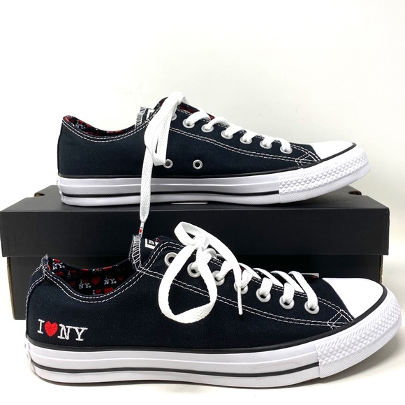 🌿Spring Sale 🌿Converse Ctas Canvas Low I ❤️ NY Men’s Sneakers Size 161181F - Picture 2 of 11
